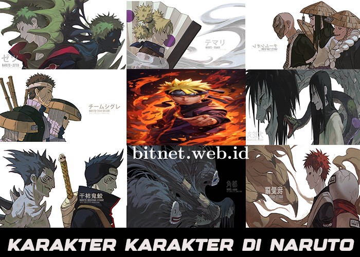 Nama Karakter Naruto Dan Peran Serta Jurus Andalannya !