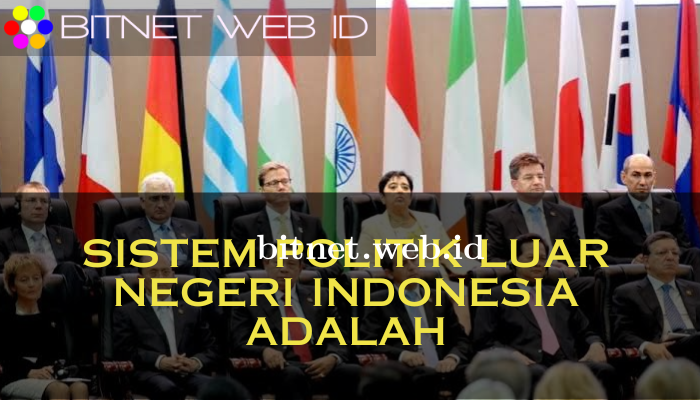 Sistem Politik Luar Negeri Indonesia Adalah