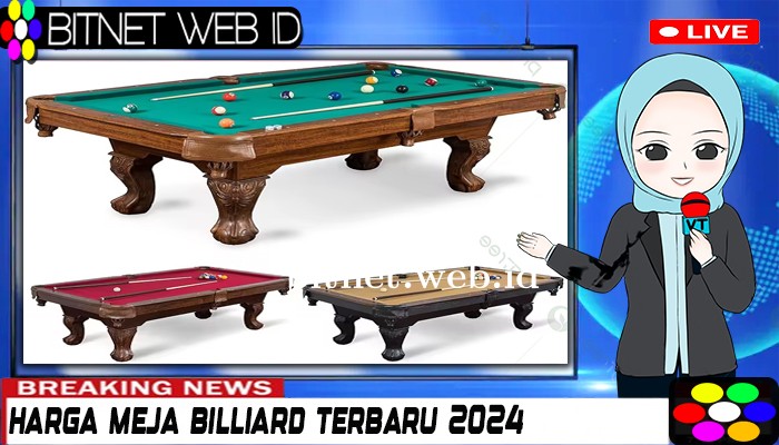 Harga Meja Billiard Yang Harus Kamu Ketahui Sebelum Membeli !